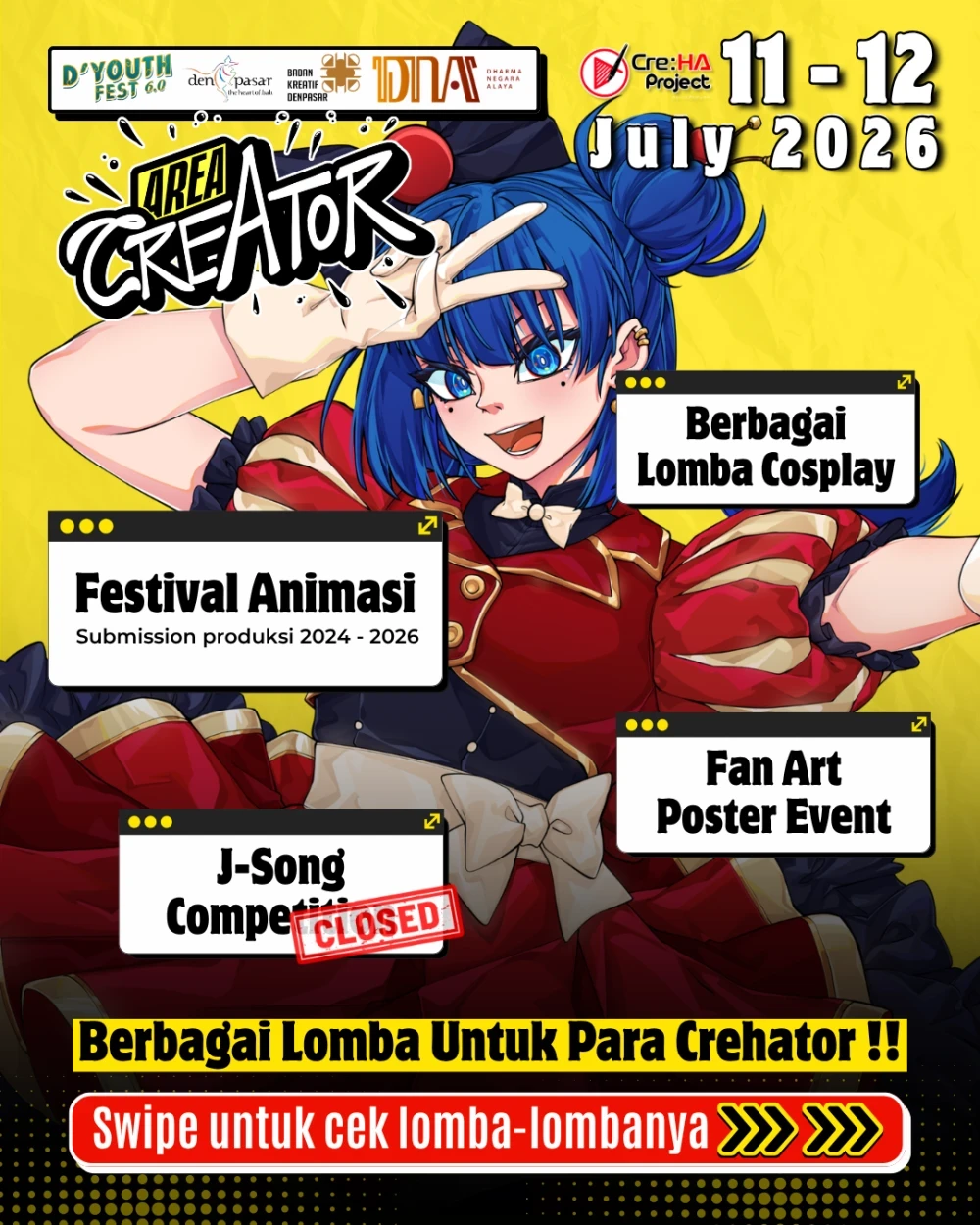 Jadwal Event Cosplay Indonesia Juli 2026