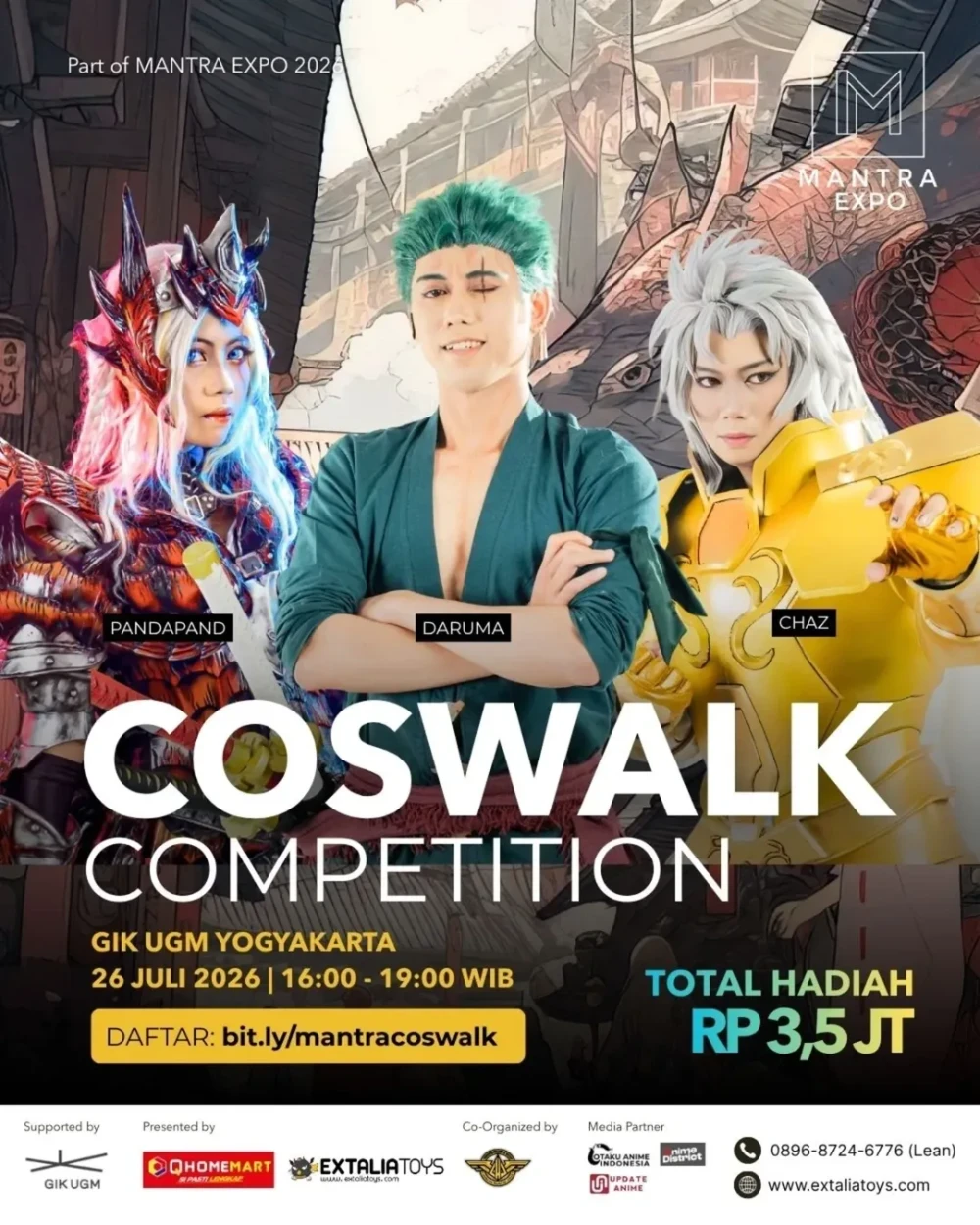 Jadwal Event Cosplay Indonesia Juli 2026
