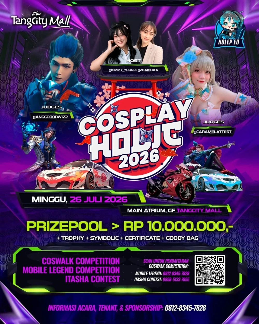 Jadwal Event Cosplay Indonesia Juli 2026