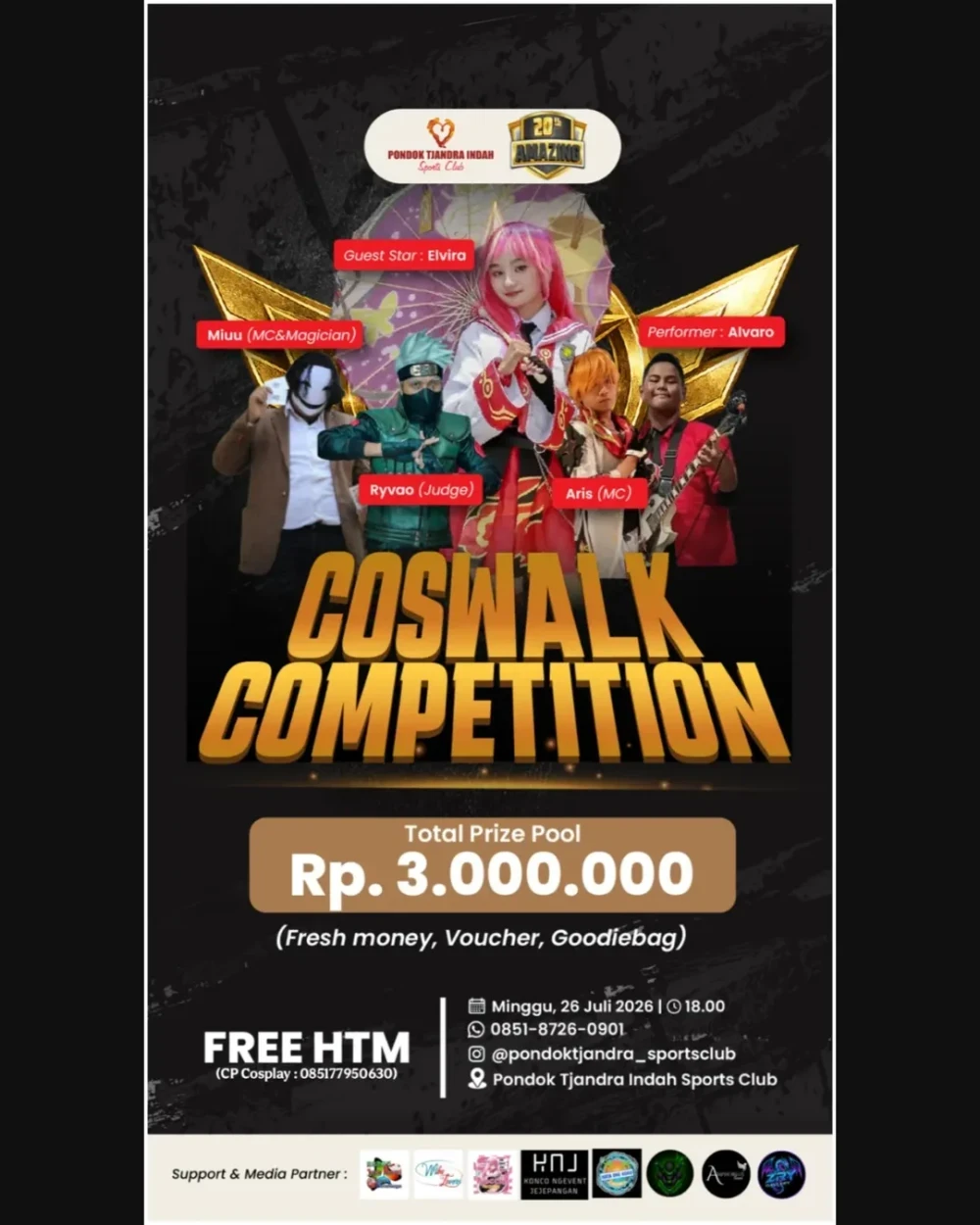 Jadwal Event Cosplay Indonesia Juli 2026