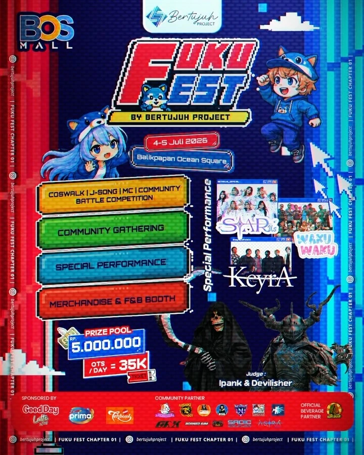 Jadwal Event Cosplay Indonesia Juli 2026