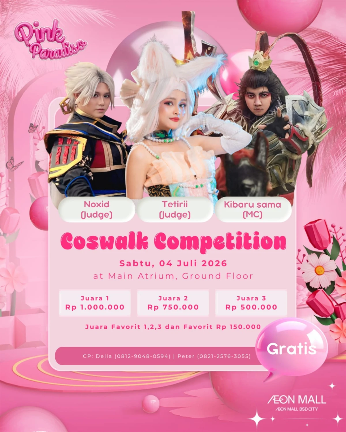 Jadwal Event Cosplay Indonesia Juli 2026