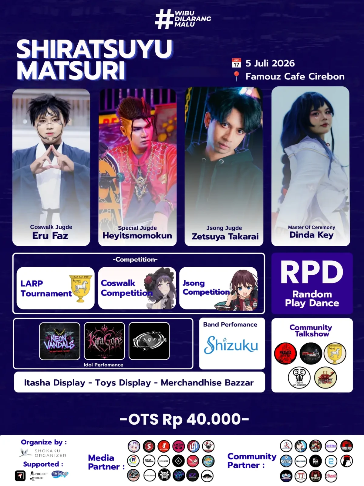 Jadwal Event Cosplay Indonesia Juli 2026