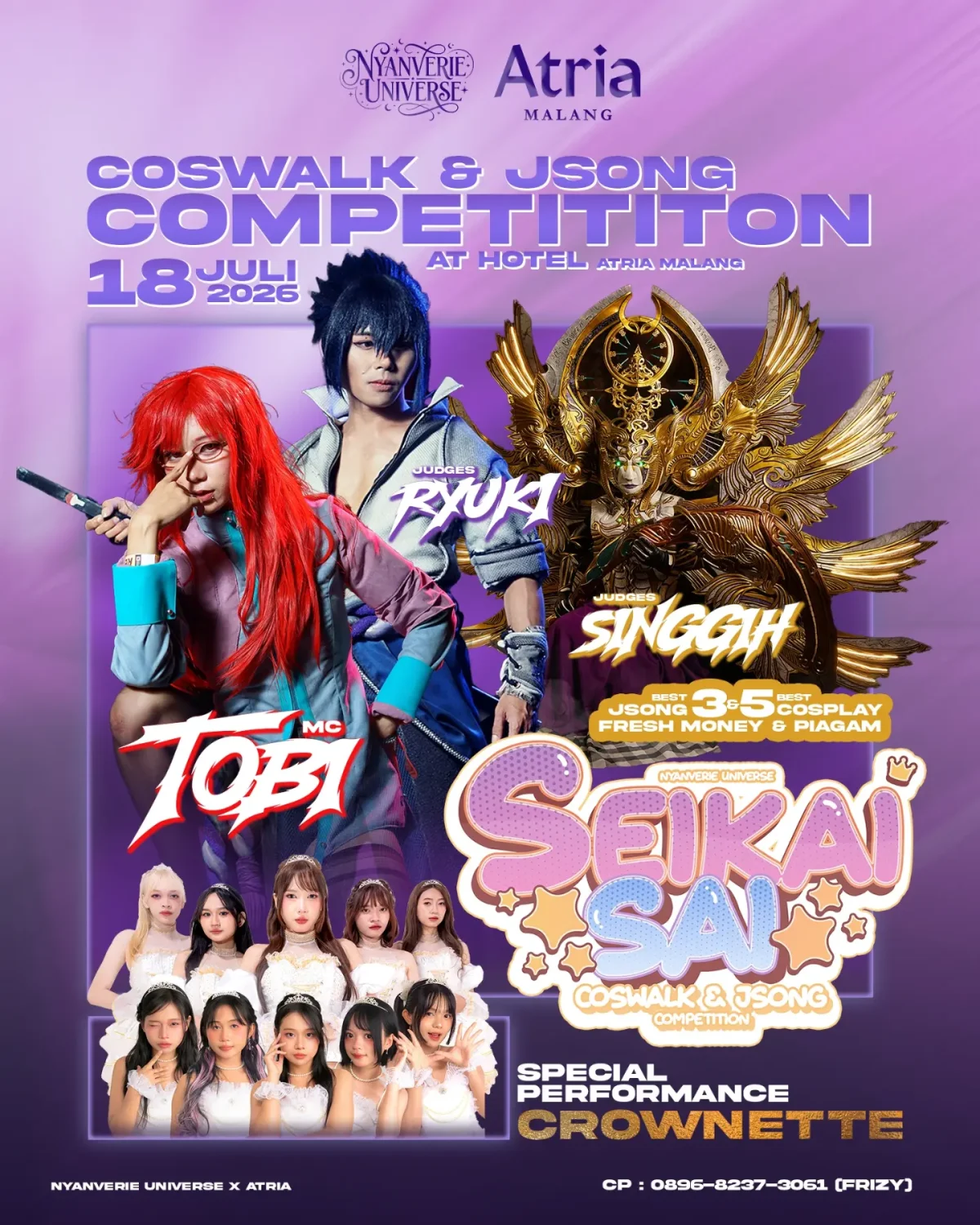 SEKAI SAI COSWALK AND JSONG COMPETITION