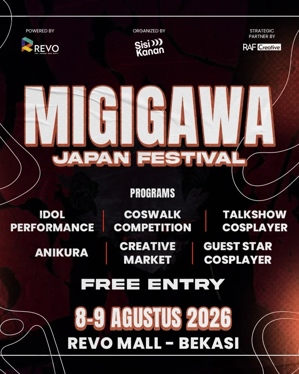 Jadwal Event Cosplay Indonesia Agustus 2026
