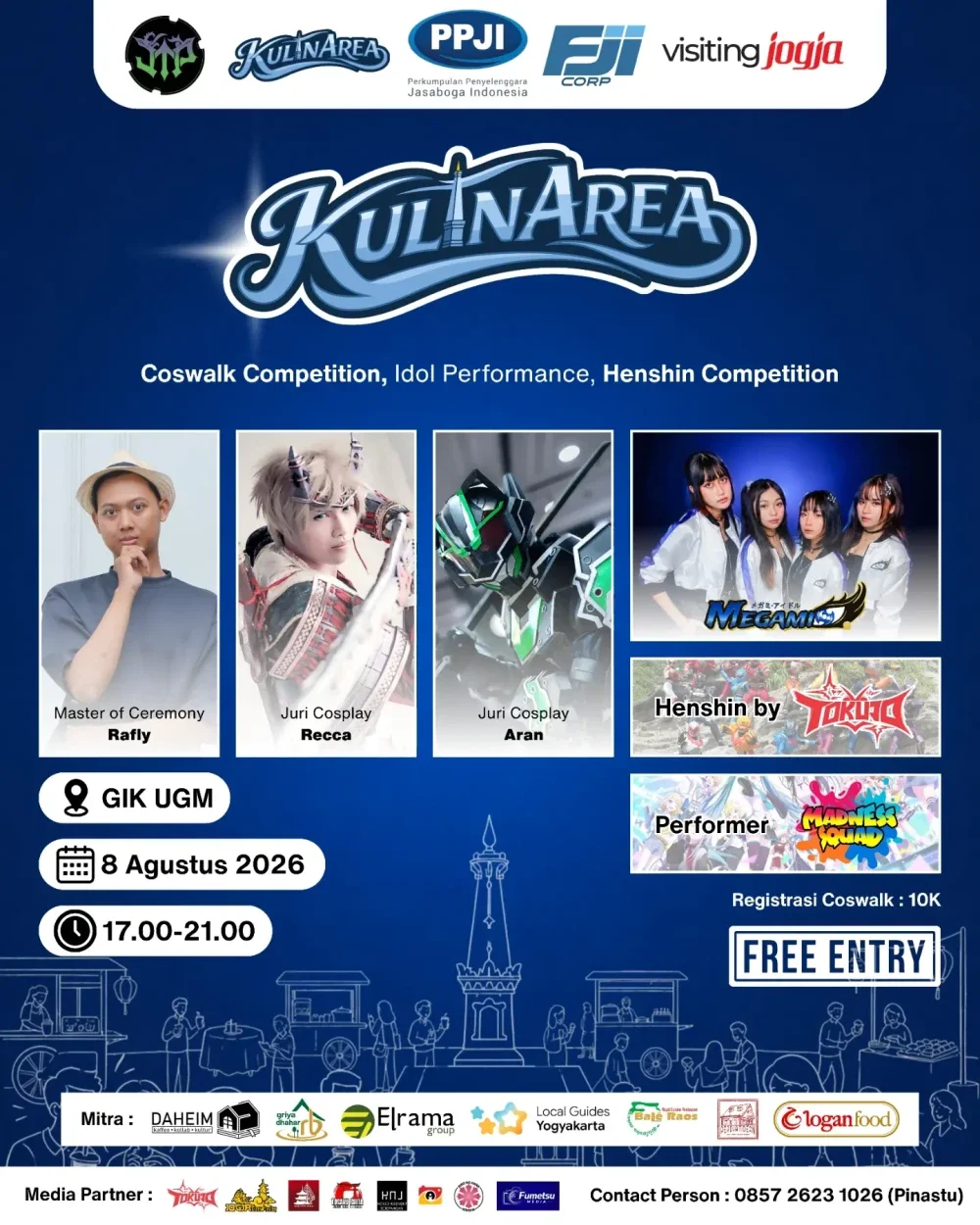 Jadwal Event Cosplay Indonesia Agustus 2026