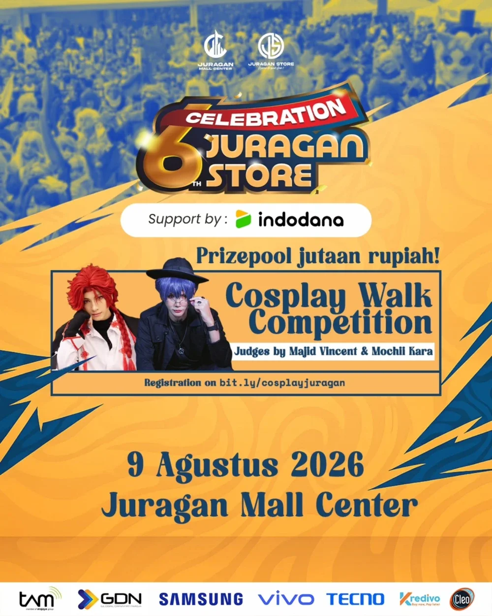 Jadwal Event Cosplay Indonesia Agustus 2026