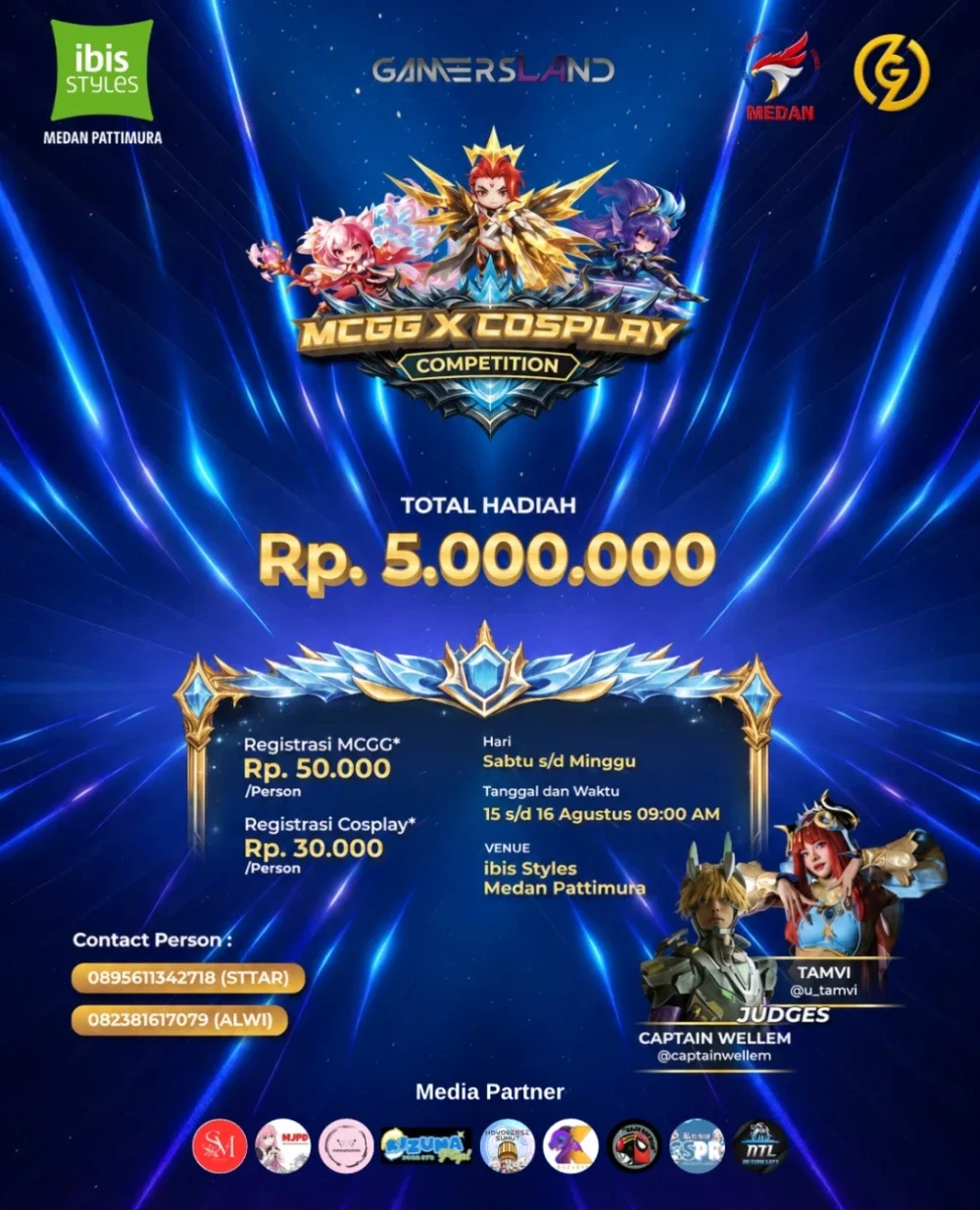 Jadwal Event Cosplay Indonesia Agustus 2026