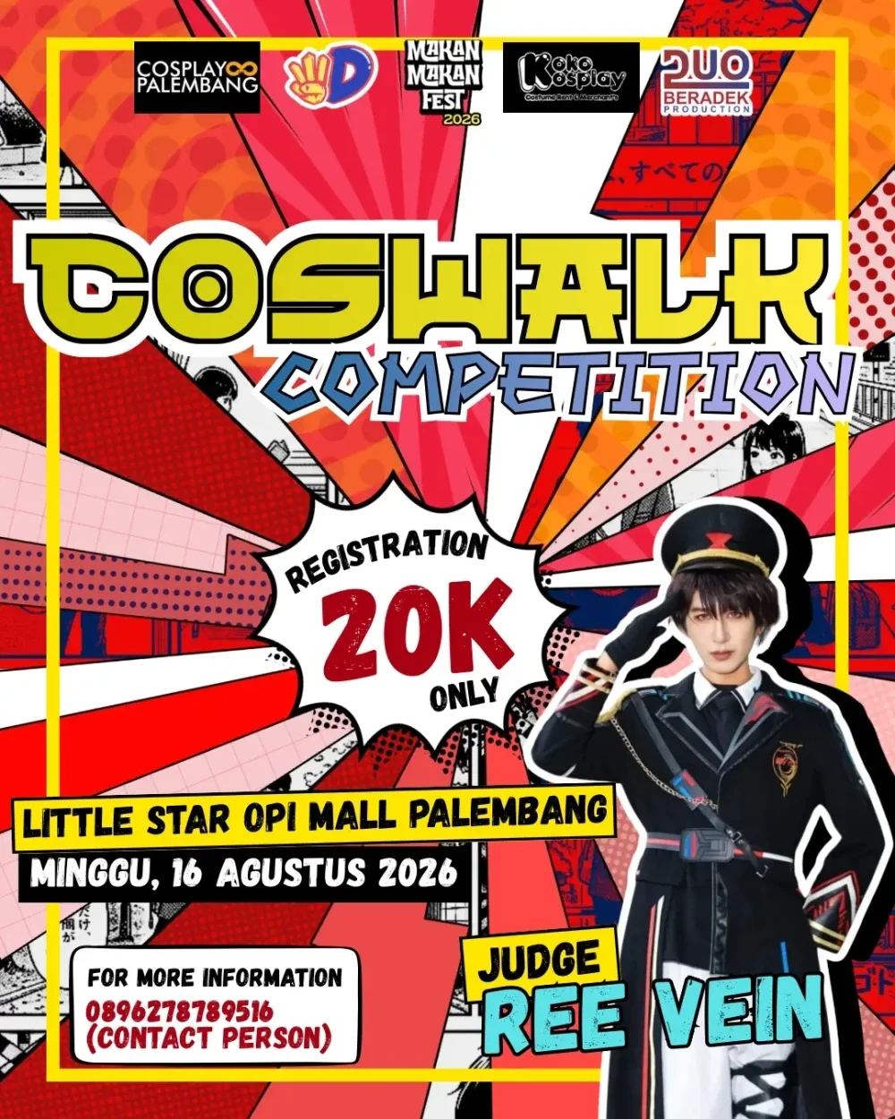 Jadwal Event Cosplay Indonesia Agustus 2026