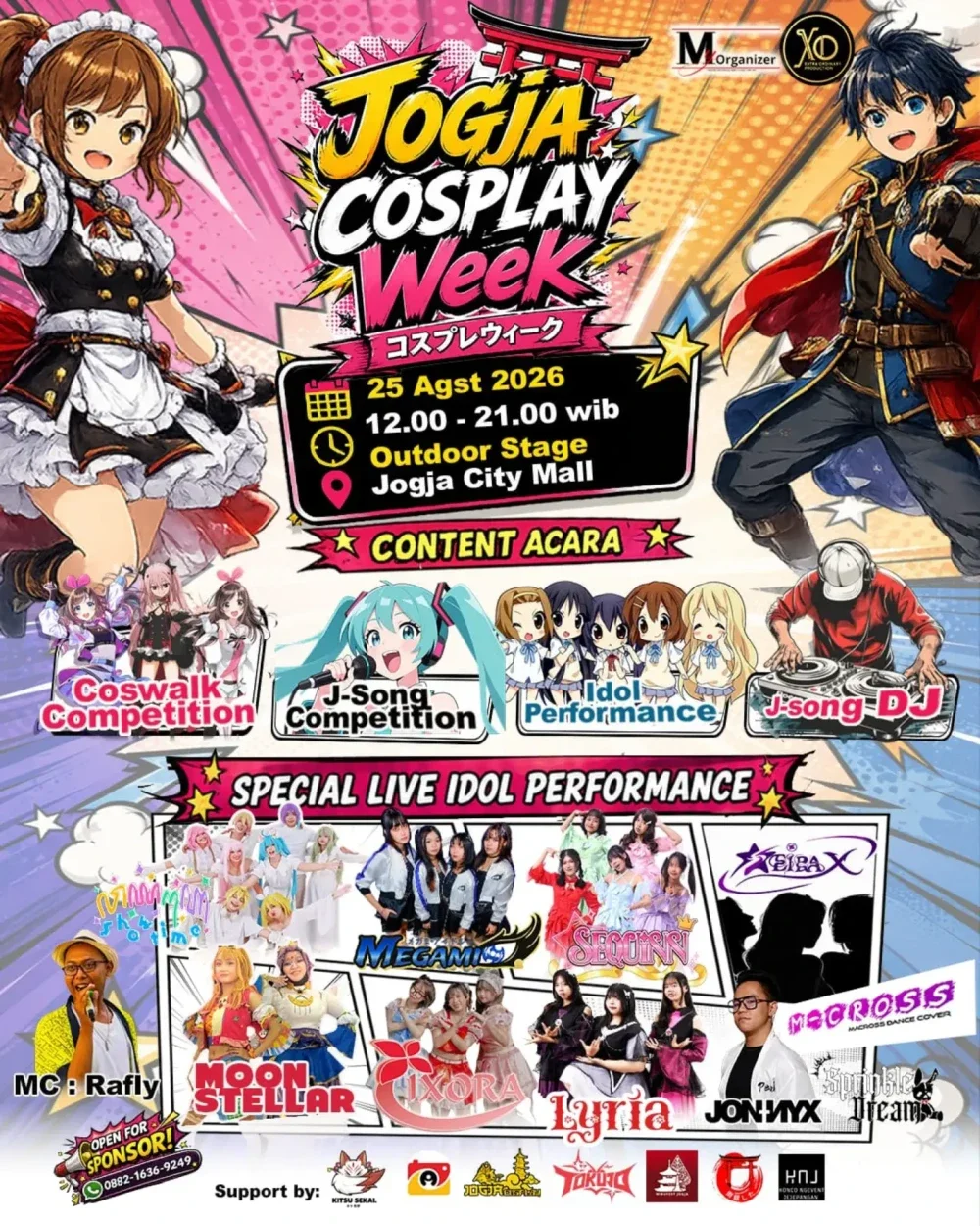 Jadwal Event Cosplay Indonesia Agustus 2026