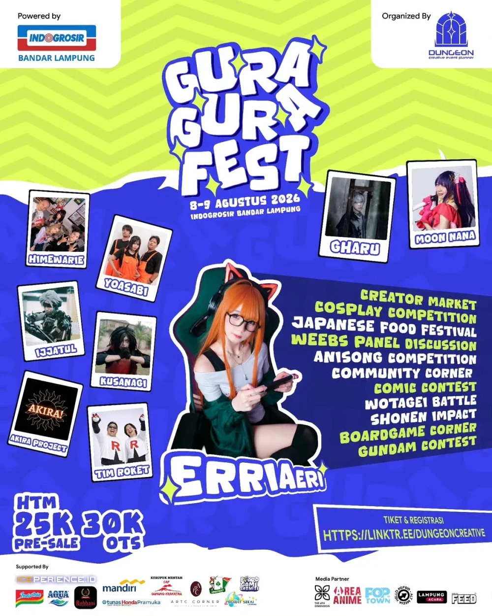 Jadwal Event Cosplay Indonesia Agustus 2026