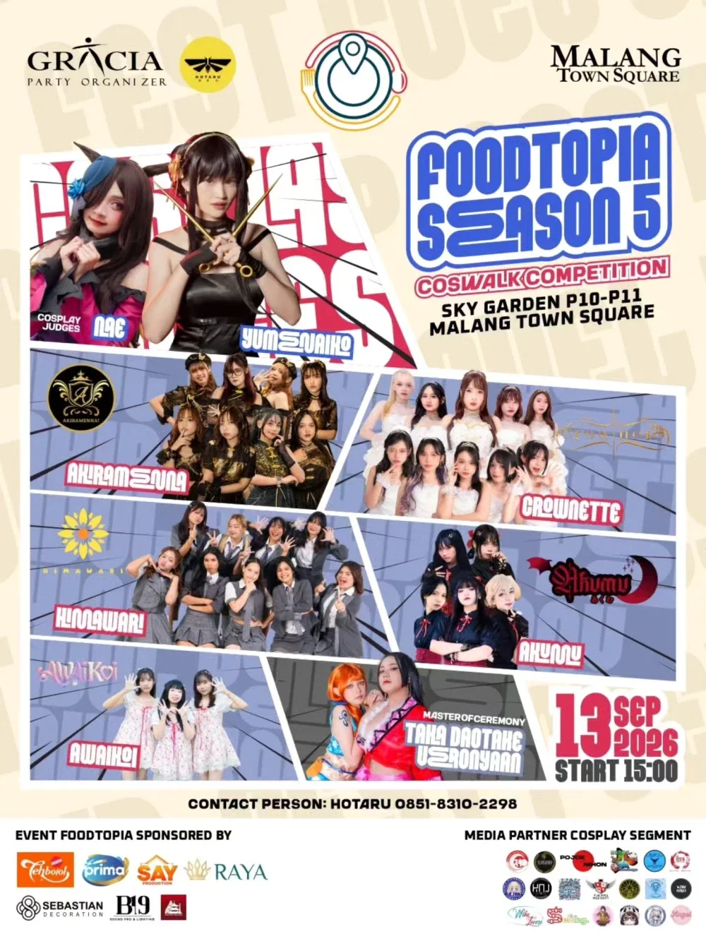 Jadwal Event Cosplay Indonesia September 2026