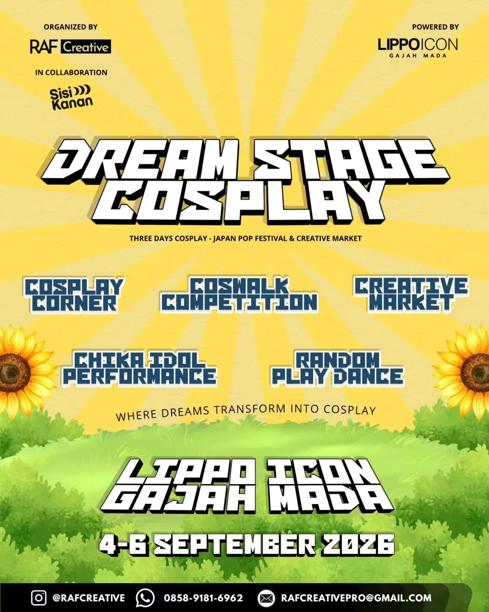 Jadwal Event Cosplay Indonesia September 2026