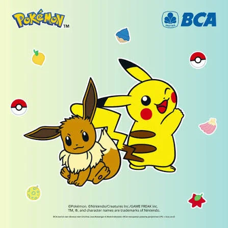 Kartu Flazz BCA Pokemon