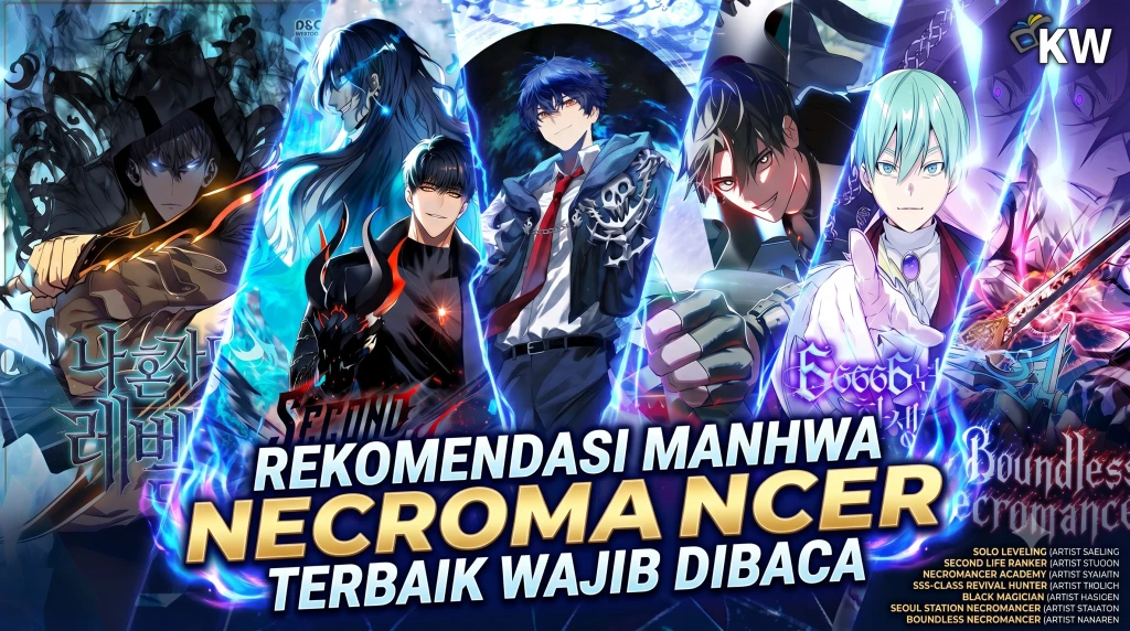 Rekomendasi Manhwa Necromancer Terbaik Wajib Dibaca