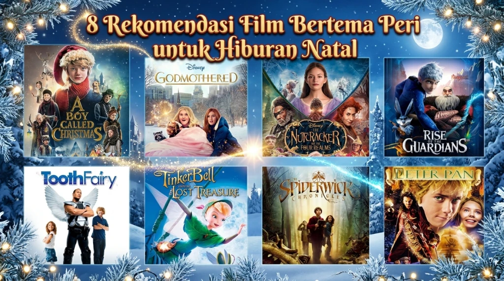 8 Rekomendasi Film Bertema Peri untuk Hiburan Natal