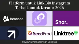 Platform untuk Link Bio Instagram Terbaik untuk Kreator 2026
